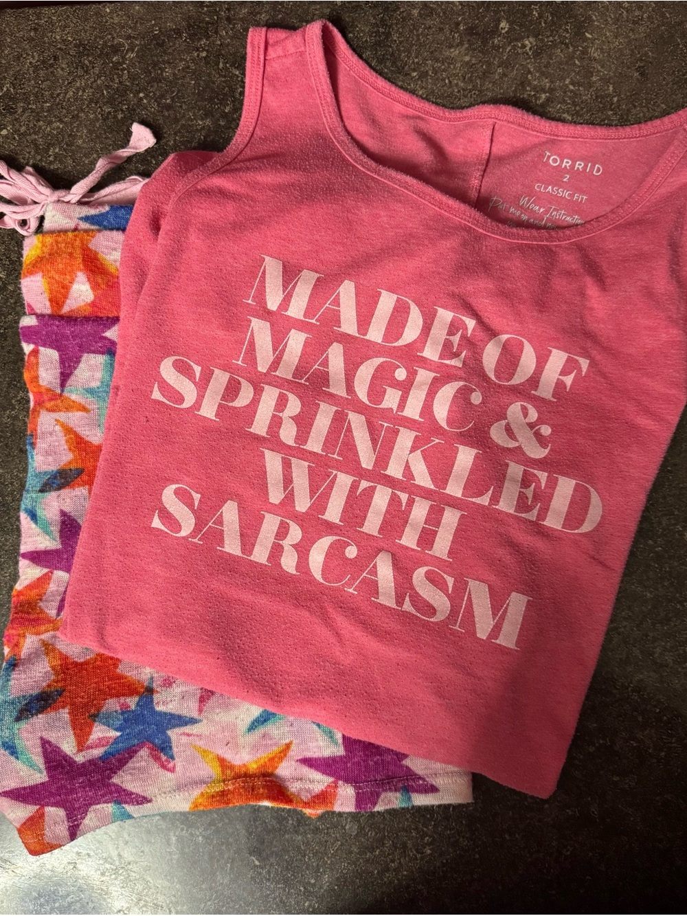 Torrid Pink Pajama Set